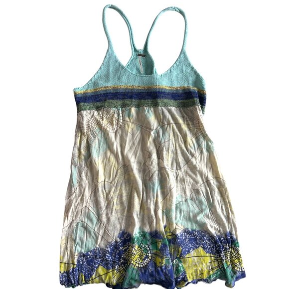 Free People Sun Streaked Florals Dress ASO Alex Russo - Picture 7 of 13